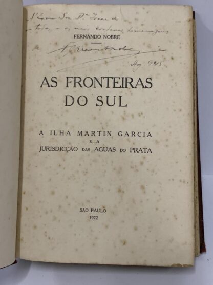 As Fronteiras do Sul - Autografado - Image 2