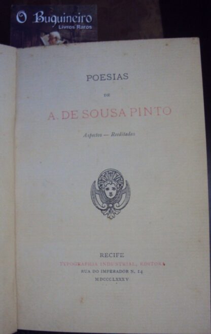 Poesias de A. de Sousa Pinto - Autografado - Image 3
