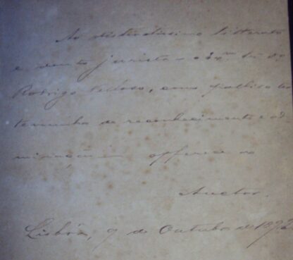 Poesias de A. de Sousa Pinto - Autografado - Image 2