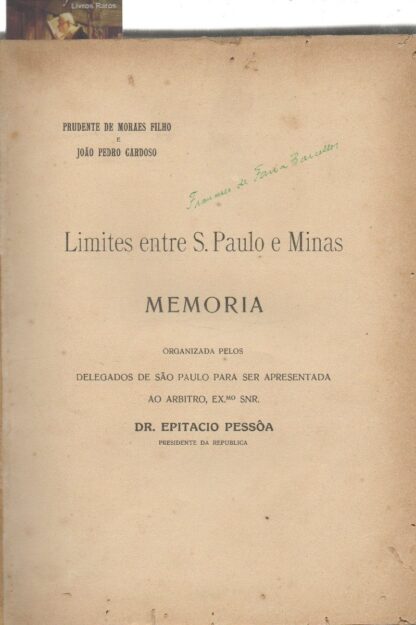 Limites Entre São Paulo e Minas ~ 1ª Edição - Image 2