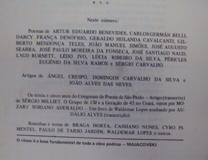 Revista de Poesia e Crítica ~ Número 9 - Image 2