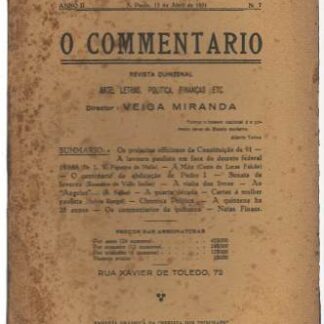 Revista O Commentario / Número 7