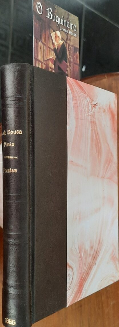 Poesias de A. de Sousa Pinto - Autografado