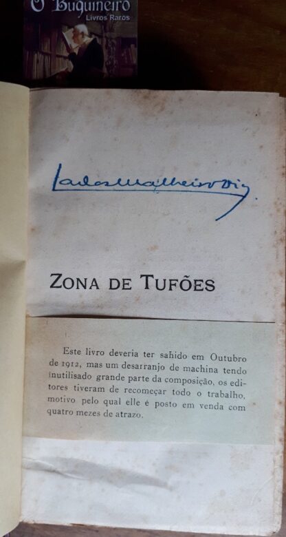 Zona de Tufões - Autografado - Image 2
