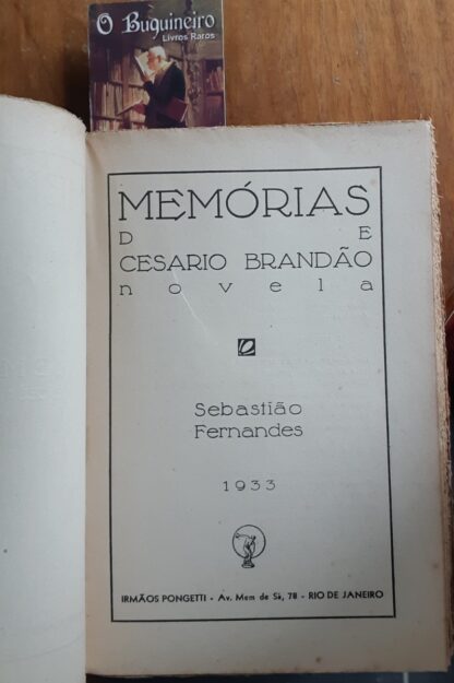 Memórias De Cesário Brandão - 1ª edição - Image 2