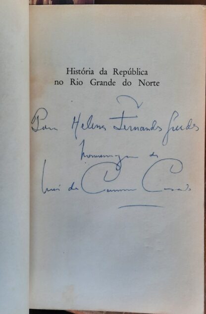 História da República do Rio Grande do Norte - Autografado - Image 3