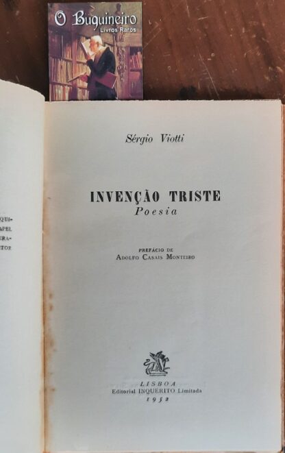 Invenção Triste - Autografado - Image 4