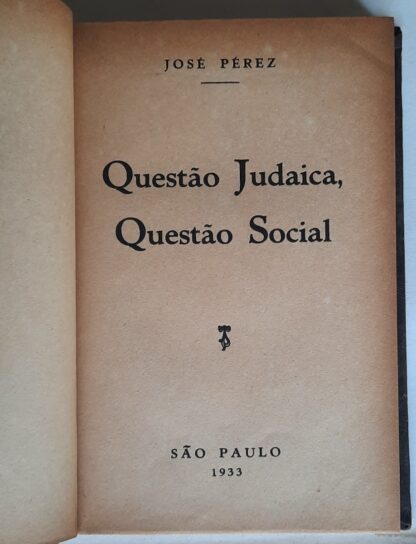 Questão Judaica, Questão Social - Image 2