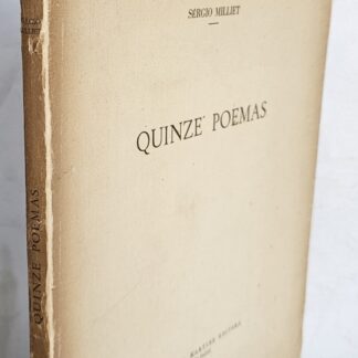 Quinze Poemas - Ex. Especial - Autografado