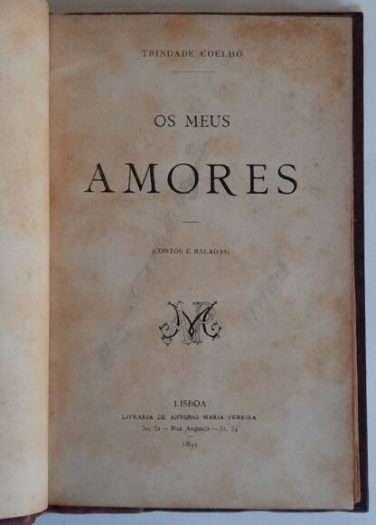 Os Meus Amores - 1ª Edição - Image 2