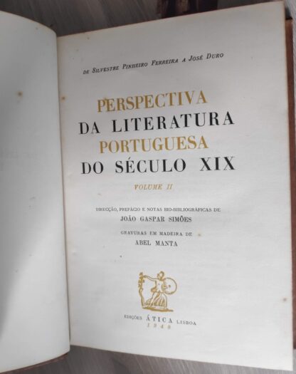 Perspectiva da Literatura Portuguesa do Século XX - 2 Volumes - Image 4