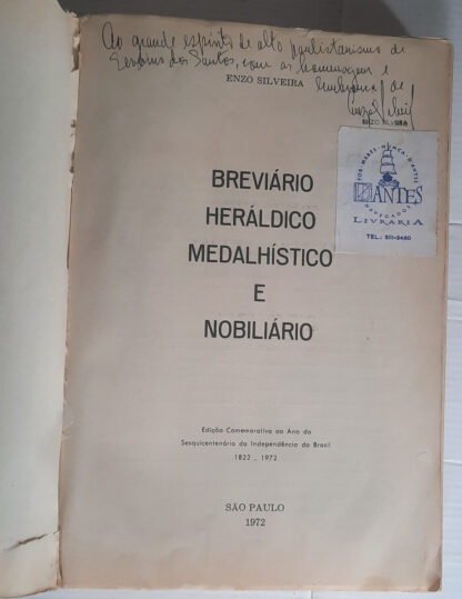 Breviário Heráldico, Medalhístico Nobiliário - Image 2