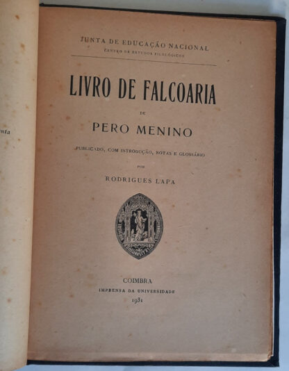 Livro de Falcoaria de Pedro Menino - Image 3