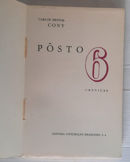 Posto Seis - Autografado - Image 2