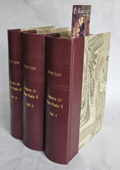 História de Dom Pedro II - 1ª Edição - 3 Volumes