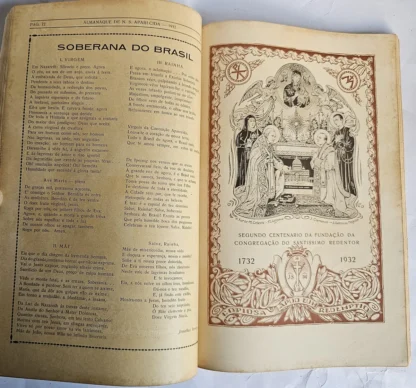 Almanaque da Basílica de Nossa Senhora Aparecida Para o Ano de 1932 - Image 3
