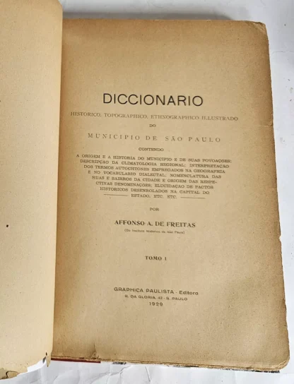 Dicionário Histórico do Município de São Paulo - Image 3
