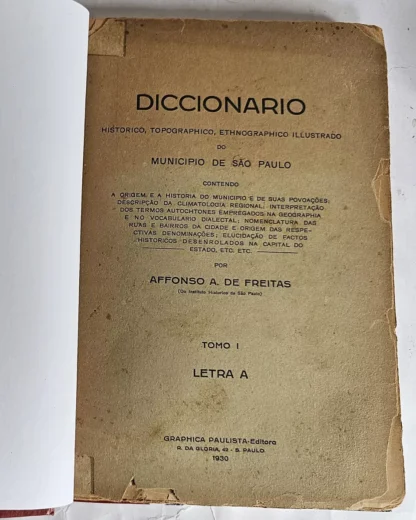 Dicionário Histórico do Município de São Paulo - Image 2