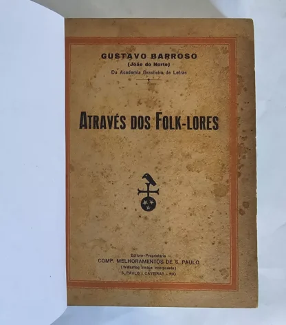 Através Dos Folk-lores - Através Dos Folclores - 1a Edição - Image 2