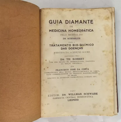Livro Guia Diamante De Medicina Homeopática - Image 2
