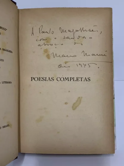 Poesias Completas - Autografado - Image 4