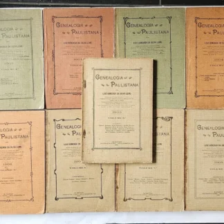 Genealogia Paulistana - 9 Volumes