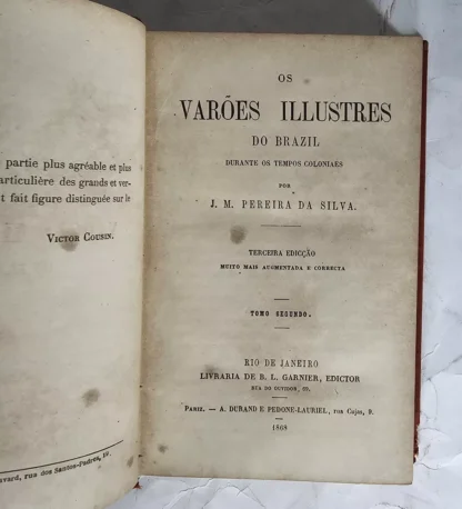 Os Varões Ilustres Do Brasil - Segundo Volume - Image 2