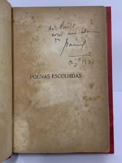 Poesias Escolhidas - Autografado - Image 3