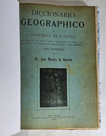 Dicionário Geográfico Da Província De São Paulo - Image 2