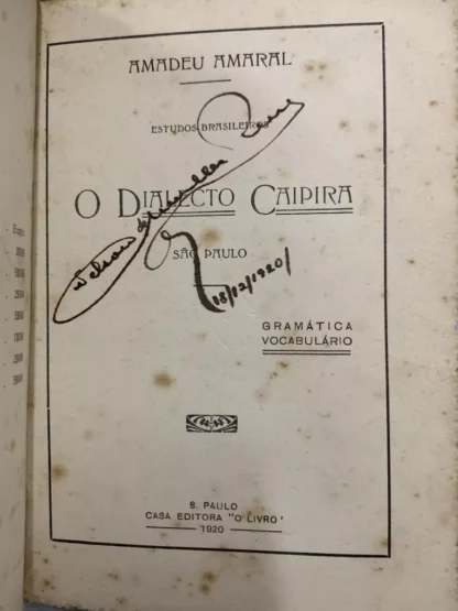 O Dialeto Caipira - 1a Edição - Image 3