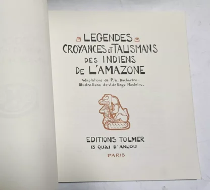 Legendes Croyances et Talismans des Indiens de Amazone - Image 2