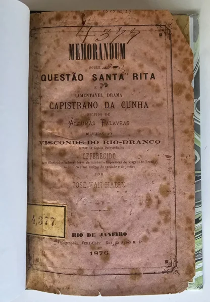 Memorandum Sobre a Questão Santa Rita - Image 2
