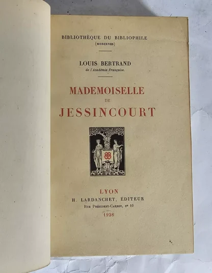 Mademoiselle de Jessincourt - Bibliothèque du Bibliophile - Image 2