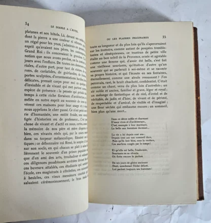Le Diable a Hotel Ou Les Plaisirs Imaginaires - Bibliothèque du Bibliophile - Image 4