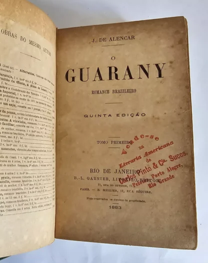 O Guarany - O Guarani - 2 Volumes - Image 2