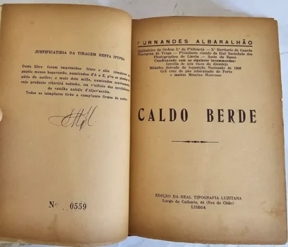 Caldo Berde - 1ª Edição - Image 3
