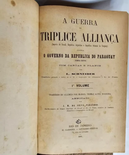 A Guerra Da Tríplice Aliança - 2 Volumes - Image 2