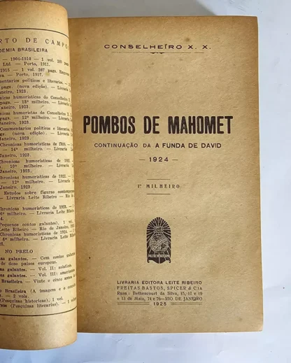 Pombos de Mahomet - Pombos de Maomé - 1ª Edição - Image 2
