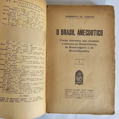 O Brasil Anedótico - 1ª Edição - Image 2