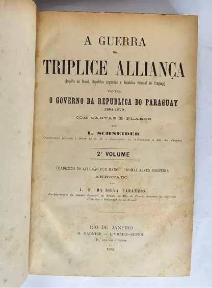A Guerra Da Tríplice Aliança - 2 Volumes - Image 4