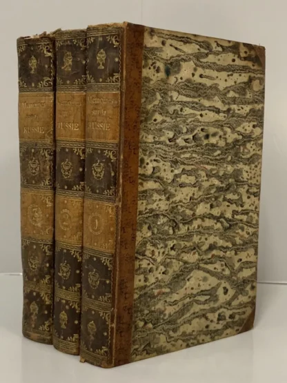 Mémoires Secrets Sur La Russie - 3 Volumes