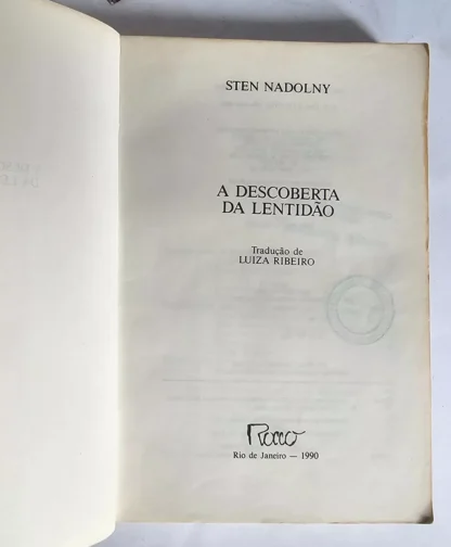 A Descoberta Da Lentidão - Image 2