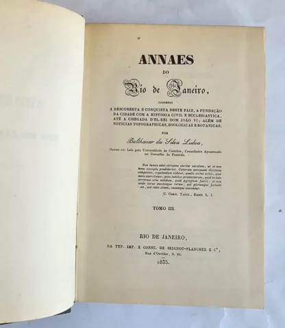 Annaes Do Rio De Janeiro - Anais Do Rio De Janeiro - 8 Volumes - Image 2