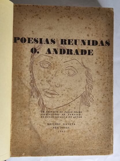 Poesias Reunidas - Oswald De Andrade - 1ª Edição - Image 2