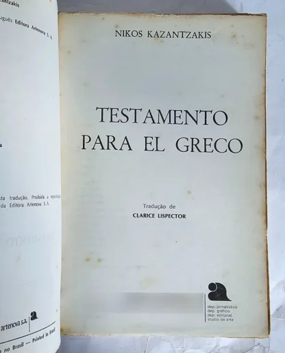 Testamento Para El Greco - Image 2