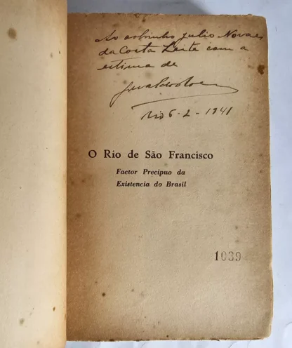 O Rio São Francisco - Autografado - Image 4