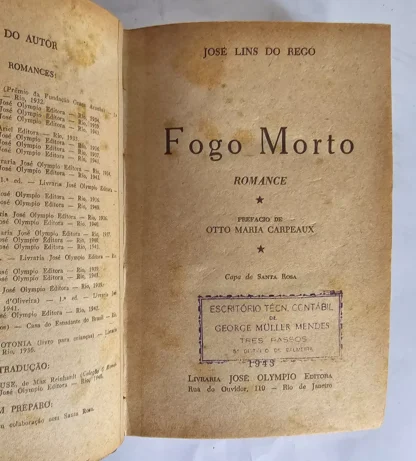 Fogo Morto - 1ª Edição - Image 2
