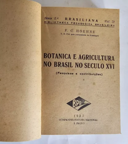 Botânica e Agricultura no Brasil - Século 16 - Image 2