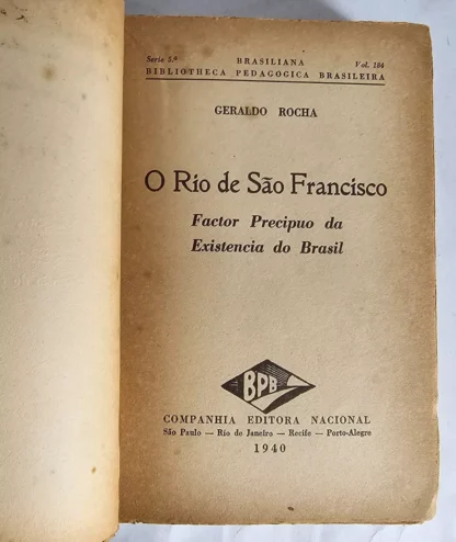 O Rio São Francisco - Autografado - Image 3