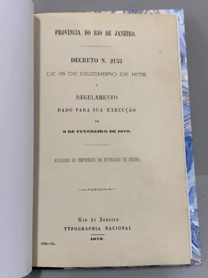 Regulamento de Auxílios às Empresas de Estradas de Ferro da Província do Rio de Janeiro - Image 2